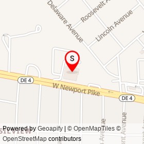 Pleasant Hill Lanes on West Newport Pike, Wilmington Delaware - location map