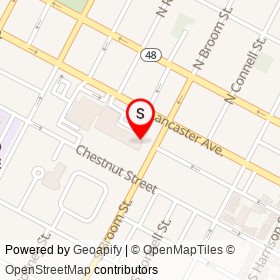 China House on South Broom Street, Wilmington Delaware - location map