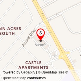 Aaron's on Amstel Drive,  Delaware - location map