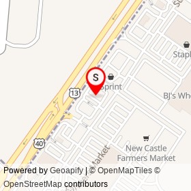 KFC on North Dupont Highway,  Delaware - location map