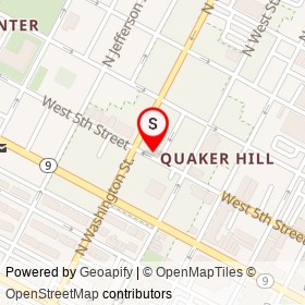 Quaker Hill Historic District on , Wilmington Delaware - location map