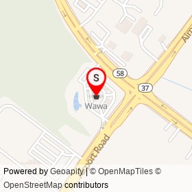 Wawa on Airport Road,  Delaware - location map