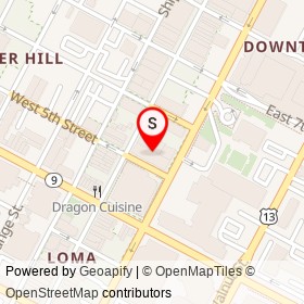 Old Town Hall Commercial Historic District on , Wilmington Delaware - location map