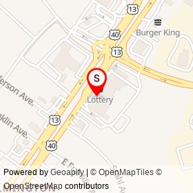 Cigarette Store on North Dupont Highway,  Delaware - location map