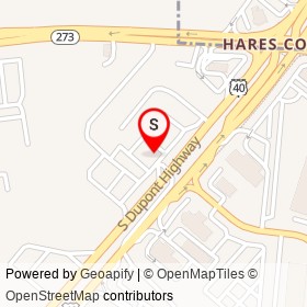 Chipotle on South Dupont Highway,  Delaware - location map