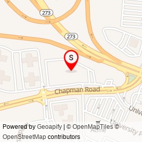 Talk With Twila Ministries, LLC on Chapman Road, Newark Delaware - location map
