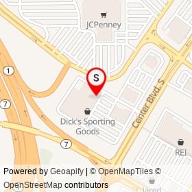 Petco on Center Boulevard South,  Delaware - location map