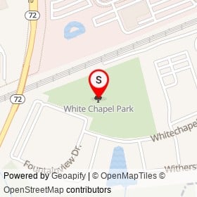 White Chapel Park on , Newark Delaware - location map
