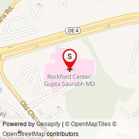 Rockford Center: Gupta Saurabh MD on Rockford Drive,  Delaware - location map