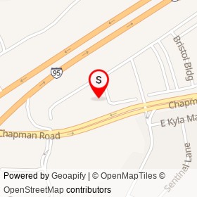 Residence Inn Wilmington Newark/Christiana on Chapman Road,  Delaware - location map