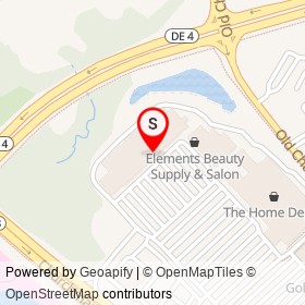 Modell's Sporting Goods on Churchmans 58 Road,  Delaware - location map
