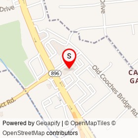 Candlewood Suites on Welsh Tract Road, Newark Delaware - location map