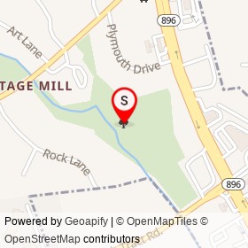 Cottage Mill on , Newark Delaware - location map