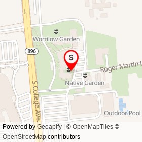 No Name Provided on Roger Martin Lane, Newark Delaware - location map
