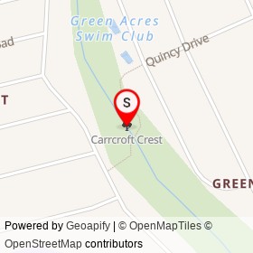 Carrcroft Crest on , Ardencroft Delaware - location map