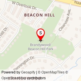 Brandywood/ Beacon Hill Park on ,  Delaware - location map