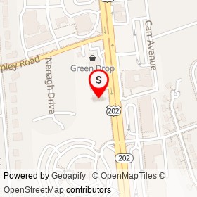 Mattress Warehouse on Concord Pike,  Delaware - location map