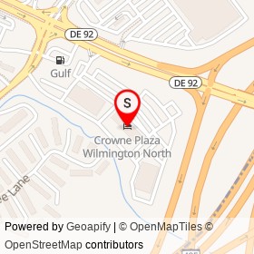 Crowne Plaza Wilmington North on Naamans Road,  Delaware - location map