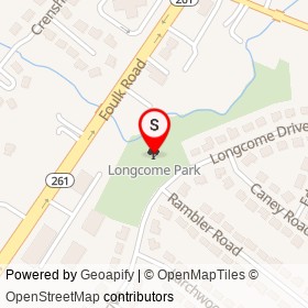 Longcome Park on , Ardencroft Delaware - location map