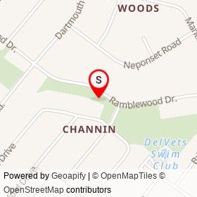 Channin on ,  Delaware - location map
