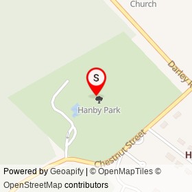 Hanby Park on , Ardencroft Delaware - location map