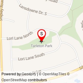 Tarleton Park on ,  Delaware - location map