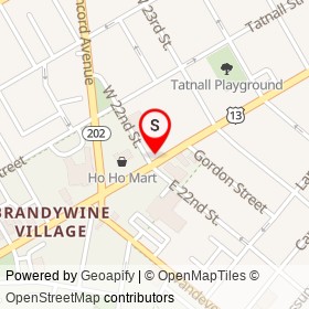 China Gourmet on North Market Street, Wilmington Delaware - location map