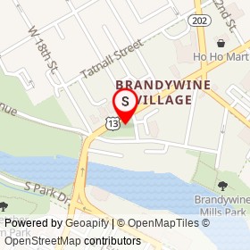 Brandywine Mills Plaza on , Wilmington Delaware - location map