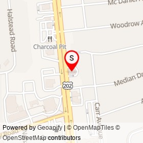McDonald's on Concord Pike, Wilmington Delaware - location map