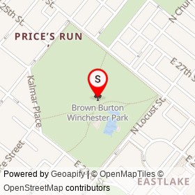 Brown Burton Winchester Park on , Wilmington Delaware - location map