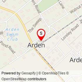 Ardens Historic District on , Arden Delaware - location map