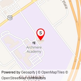 The Patio on Myrtle Avenue,  Delaware - location map