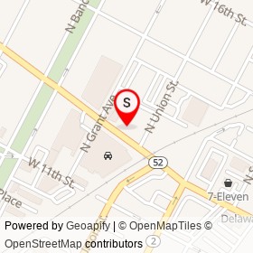 Sunoco on Pennsylvania Avenue, Wilmington Delaware - location map