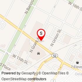 Dash In on Pennsylvania Avenue, Wilmington Delaware - location map