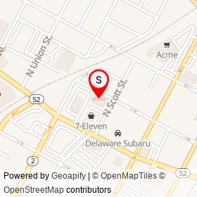 Eye Physicians and Surgeons on West 13th Street, Wilmington Delaware - location map