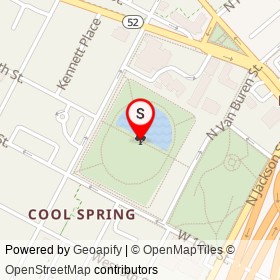 Cool Spring on , Wilmington Delaware - location map