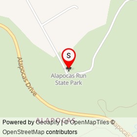 Alapocas Run State Park on ,  Delaware - location map