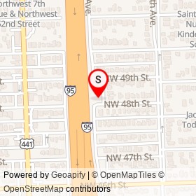 No Name Provided on Northwest 6th Avenue, Miami Florida - location map