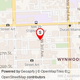 MIAM on Northwest 3rd Avenue, Miami Florida - location map