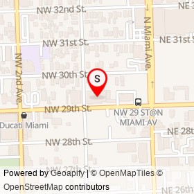 Rubell Family Collection on Northwest 29th Street, Miami Florida - location map