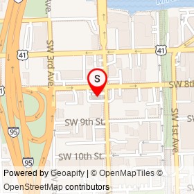 Wendy's on Southwest 8th Street, Miami Florida - location map