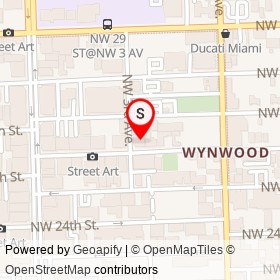 Zak The Baker on Northwest 3rd Avenue, Miami Florida - location map