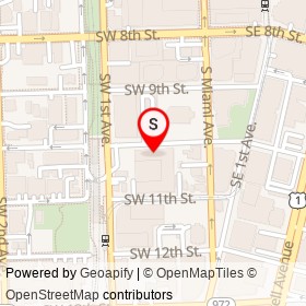 Power Pizza on Southwest 10th Street, Miami Florida - location map