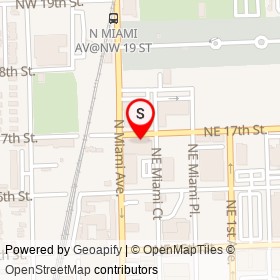 Taula on Northeast 17th Street, Miami Florida - location map