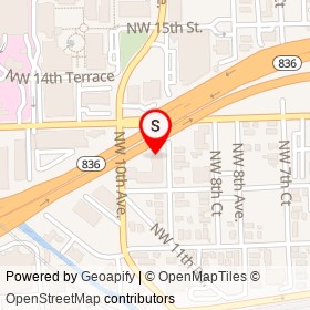 SpringHill Suites on Dolphin Expressway, Miami Florida - location map