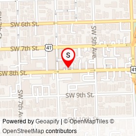 China Lee on Southwest 8th Street, Miami Florida - location map