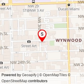 Lbk Shoes Corp on Northwest 3rd Avenue, Miami Florida - location map