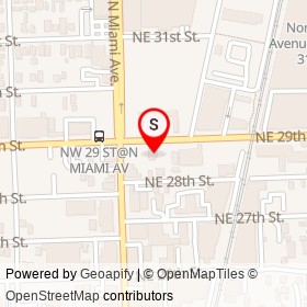 Morgan's on Northeast 29th Street, Miami Florida - location map