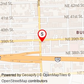 KARTELL on Northeast 39th Street, Miami Florida - location map