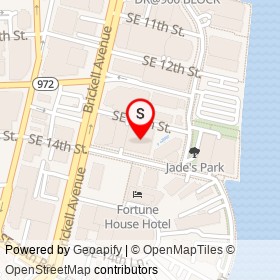 JW Marriott Miami on Southeast 14th Street, Miami Florida - location map